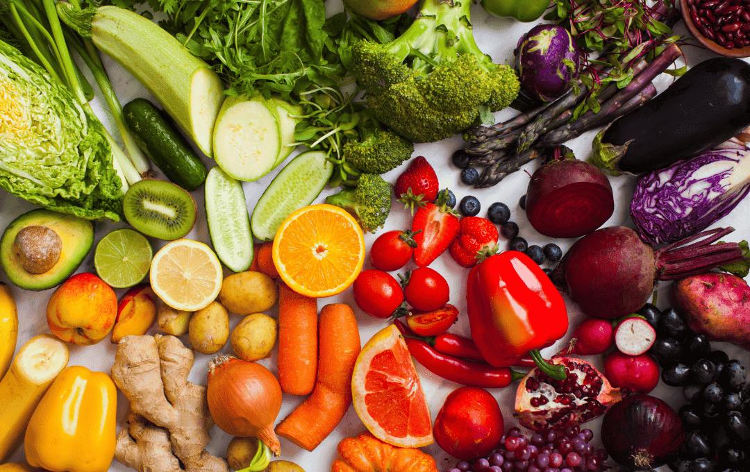 Vegetables with the vitamins needed for healthy veins