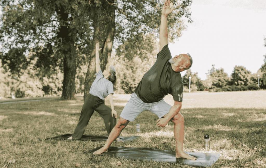 People maintaining healthy veins